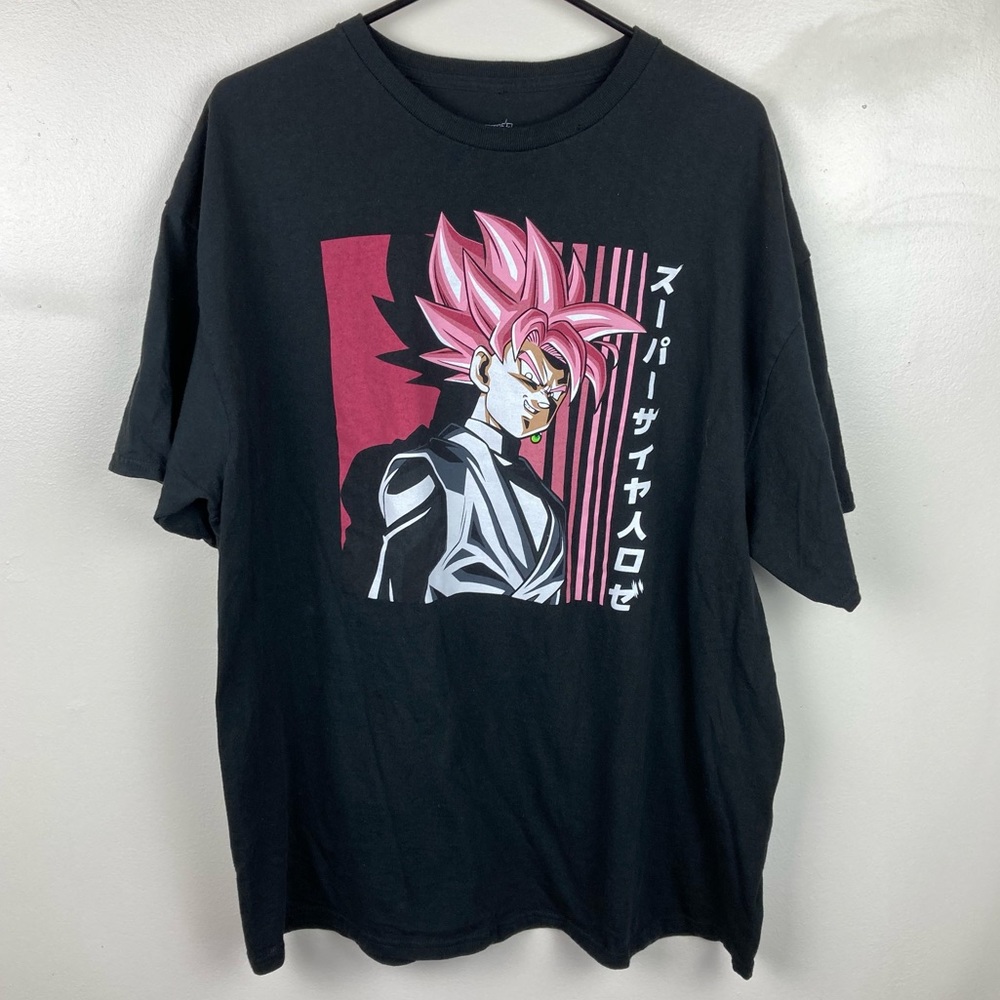 Dragon Ball Z Super Mens T-Shirt Bird Studio Animation Cotton Short Slv XXL